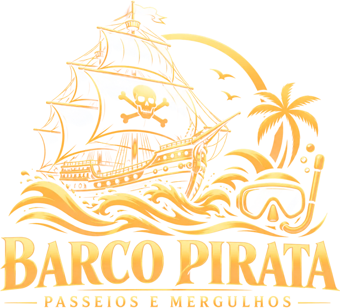 Barco Pirata, passeios e mergulhos